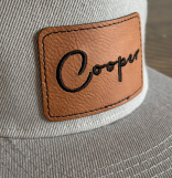 Leather Hat Patch